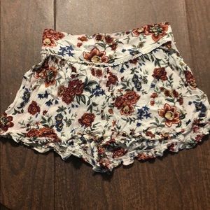 Floral soft shorts